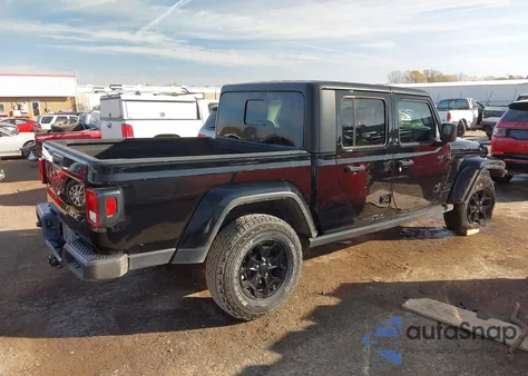 2022 Jeep Gladiator Willys 4X4 from USA, damaged, VIN 1C6HJTAG3NL114178